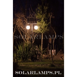 Lampa latarnia solarna ogrodowa 30W 14Ah Kule II - 3,00m